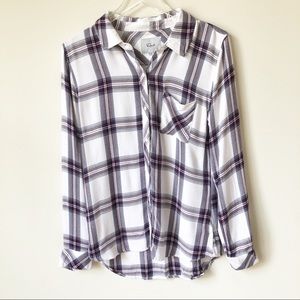 Rails Plaid Button Down